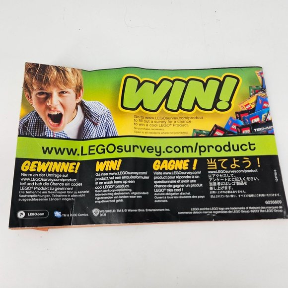 Lego Batman II DC Comics 76000 Manual Instruction Booklet ONLY No Bricks Figs - Picture 3 of 6